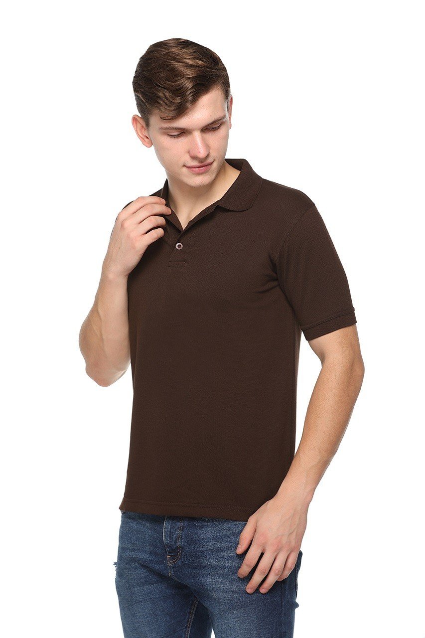 Pikmee Promo Coffe Color Polo t shirt