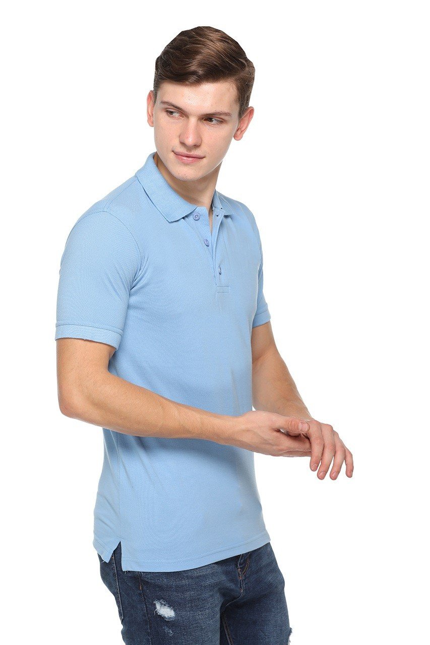 Titlis Sky Blue Polo t shirt