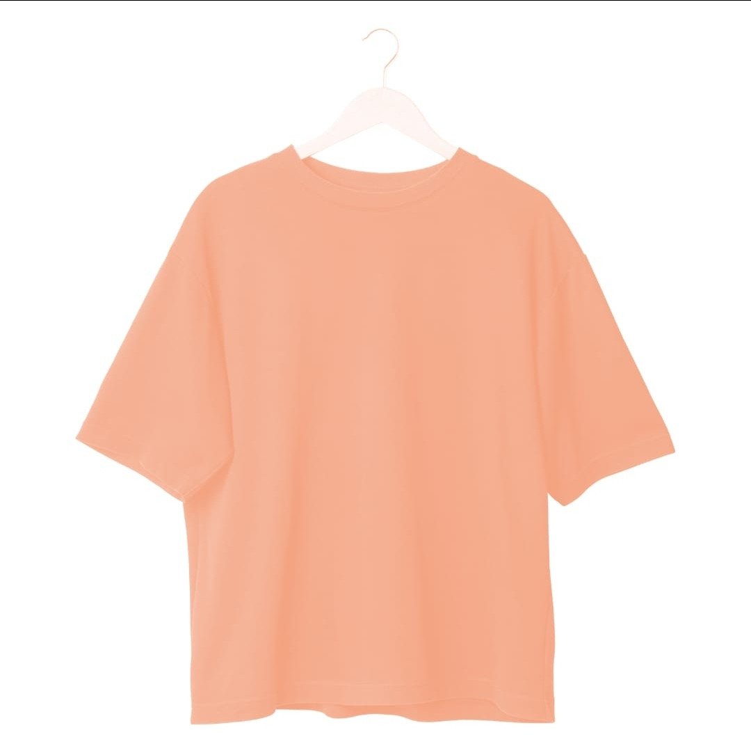 Oversize T Shirt - Peach