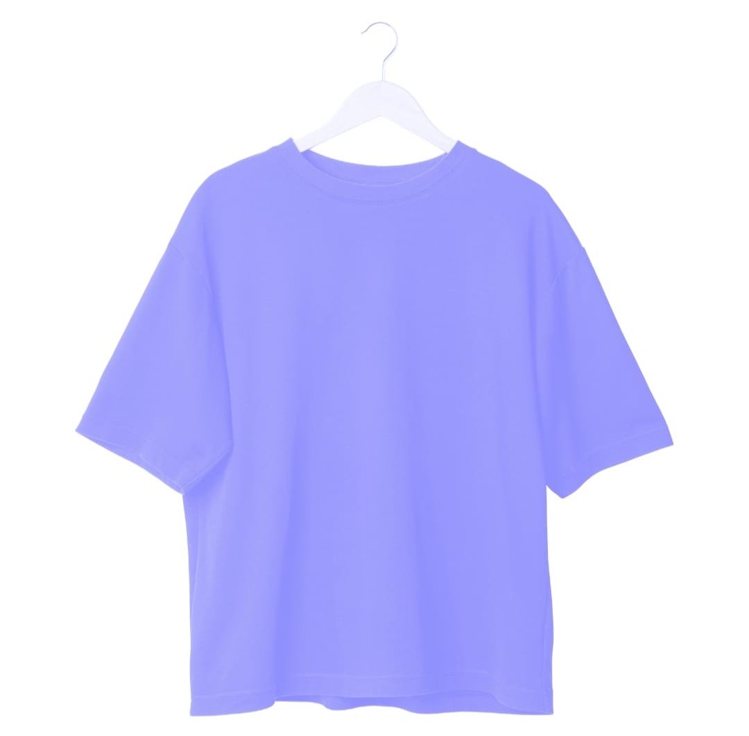 Oversize T Shirt - Sky Blue